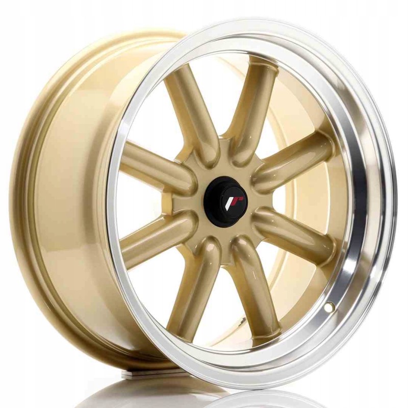 JR Wheels JR19 17x8 ET 20 0 BLANK Gold