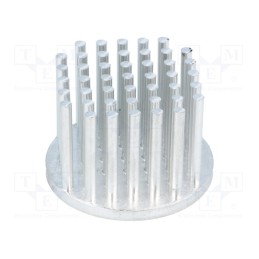 1 pcs x FISCHER ELEKTRONIK - ICKSR45X30 - Heatsink, LED, Ø: 45mm, H: 30mm, 9.77K/W