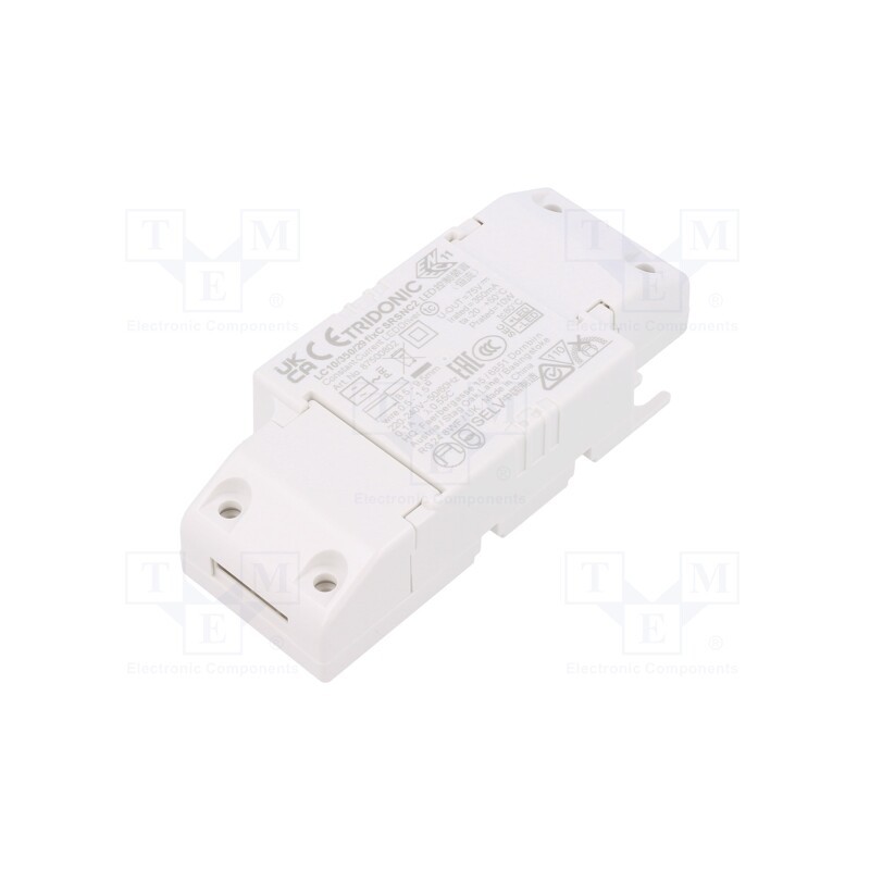1 pcs x TRIDONIC - LC 10/350/29 FIXC SR SNC2 - Power supply: switched-mode, LED, 10W, 17÷29VDC, 350mA, 198÷264VAC