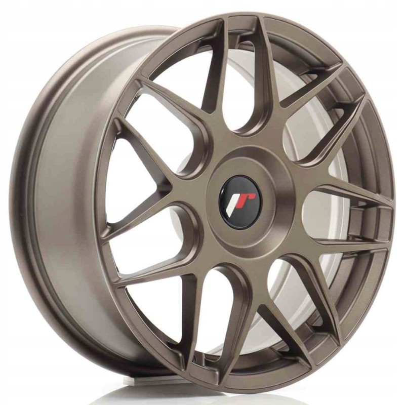JR Wheels JR18 17x7 ET20 40 Blank Matt Bronze