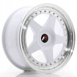 JR Wheels JR6 17x8 ET20 35 BLANK White