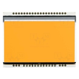 1 pcs x DISPLAY VISIONS - EA LED68X51-A - Backlight, LED, 68x51x3.6mm, amber