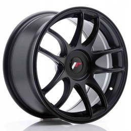 JR Wheels JR29 17x9 ET20 38 BLANK Matt Black