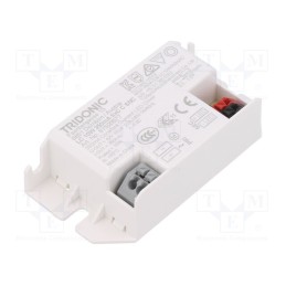 1 pcs x TRIDONIC - LC 10W 350MA FIXC C SNC - Power supply: switched-mode, LED, 10W, 20÷28.6VDC, 350mA, IP20