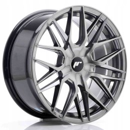 JR Wheels JR28 17x8 ET25 40 BLANK Hyper Black