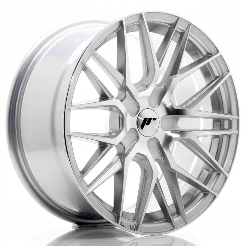 JR Wheels JR28 17x8 ET25 40 BLANK Silver Machined