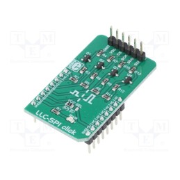 1 pcs x MIKROE - LLC SPI CLICK - Click board, converter, SPI, prototype board, 3.3VDC,5VDC
