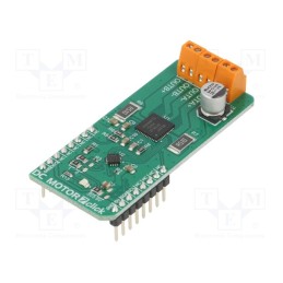 1 pcs x MIKROE - DC MOTOR 7 CLICK - Click board, motor driver, GPIO,I2C, TB67H400AFTG, 3.3VDC,5VDC