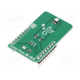 1 pcs x MIKROE - TEMP&HUM 7 CLICK - Click board, humidity/temperature sensor, I2C, Si7021-A20