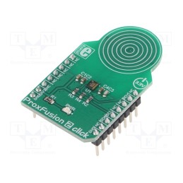 1 pcs x MIKROE - PROXFUSION 2 CLICK - Click board, Hall sensor,lighting sensor,proximity sensor, I2C