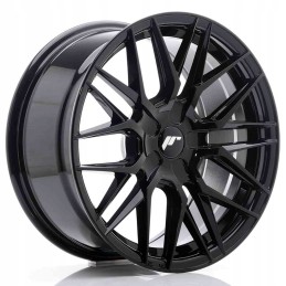 JR Wheels JR28 17x8 ET25 40 BLANK Gloss Black