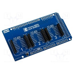 1 pcs x MIKROE - ARDUINO MEGA CLICK SHIELD - Multiadapter, mikroBUS socket x3, Add-on connectors: 3