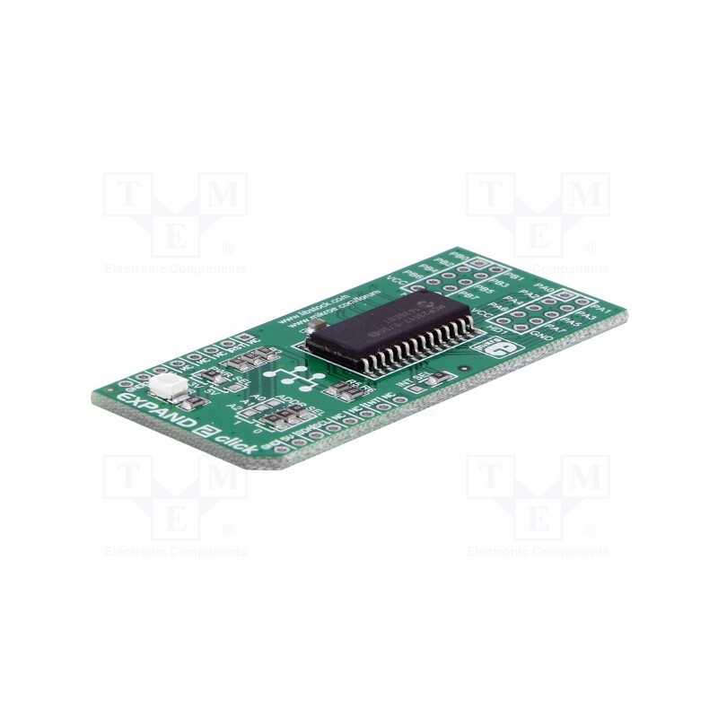 1 pcs x MIKROE - EXPAND 2 CLICK - Click board, port expander, GPIO,I2C, MCP23017, prototype board