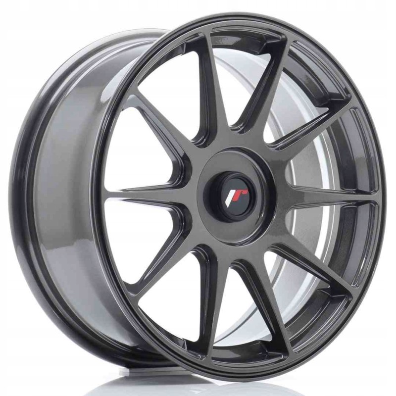 JR Wheels JR11 17x7 25 ET35 40 Blank Hyper Gray
