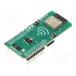 1 pcs x MIKROE - ESP8684 CLICK - Click board, Bluetooth,WiFi, UART,USB, ESP8684-MINI-1, 3.3VDC