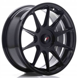 JR Wheels JR11 17x7 25 ET35 40 Blank Glossy Black