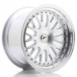 JR Wheels JR10 17x9 ET25 30 Blank Silver Machined