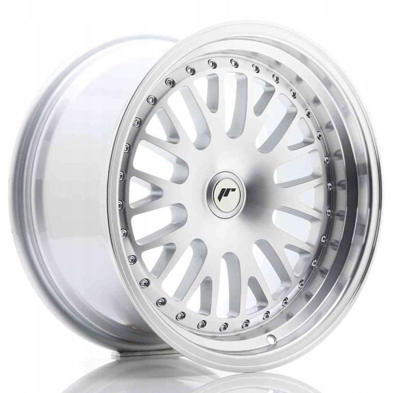 JR Wheels JR10 17x9 ET25 30 Blank Silver Machined