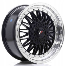 JR Wheels JR9 18x8 ET35 40 BLANK Gloss Black in Mac