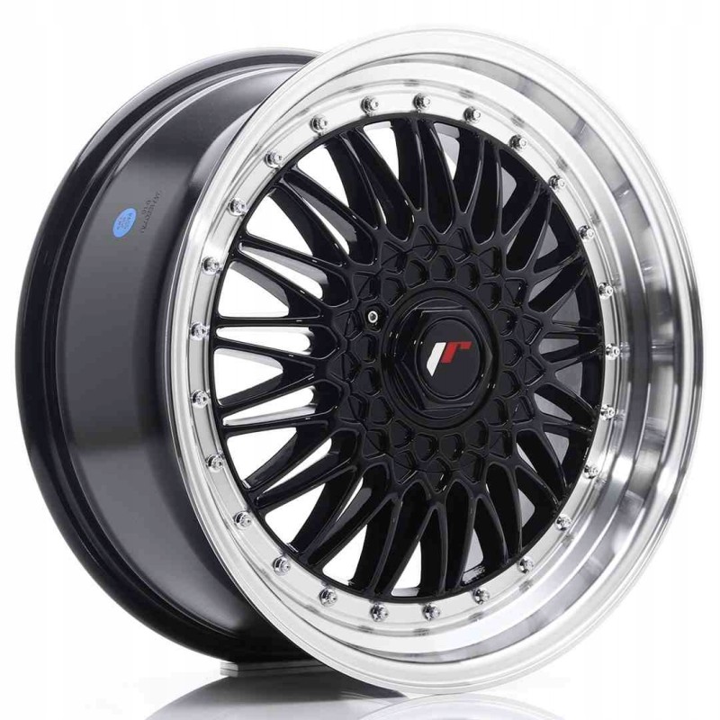 JR Wheels JR9 18x8 ET35 40 BLANK Gloss Black in Mac