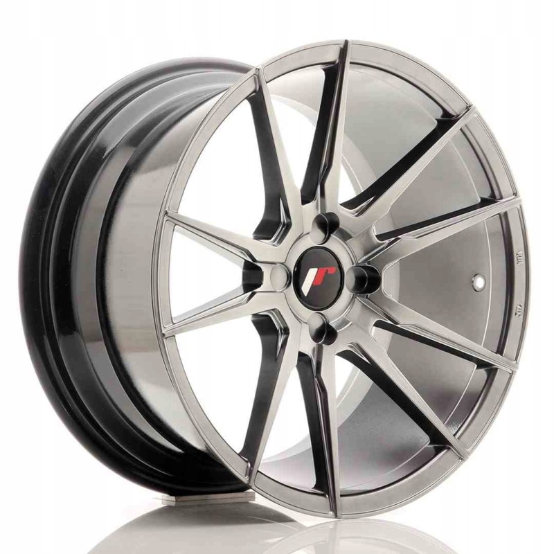 JR Wheels JR21 18x9 5 ET30 40 4H BLANK Hyper Black
