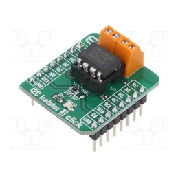 1 pcs x MIKROE - I2C ISOLATOR 3 CLICK - Click board, isolator, I2C, CPC5902, prototype board, 3.3VDC,5VDC