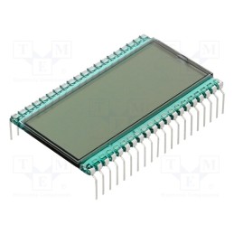 1 pcs x DISPLAY ELEKTRONIK - DE 183-RU-30/8,4 (3 VOLT) - Display: LCD, 7-segment, STN Positive, No.of dig: 4.5, Char: 10mm