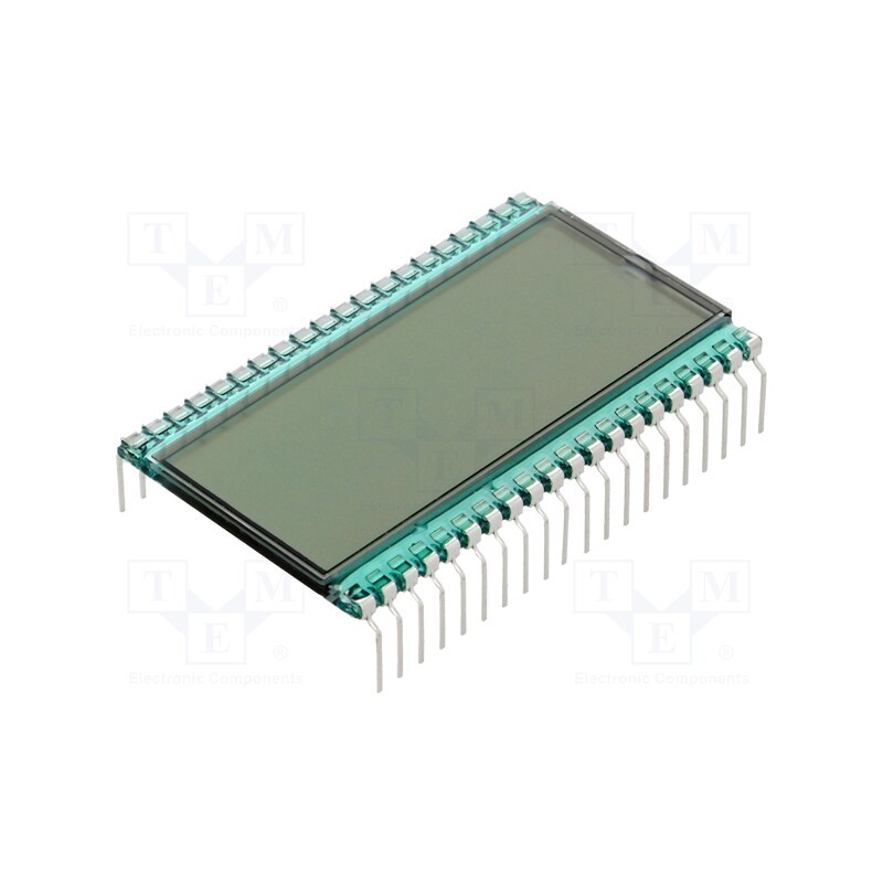 1 pcs x DISPLAY ELEKTRONIK - DE 183-RU-30/8,4 (3 VOLT) - Display: LCD, 7-segment, STN Positive, No.of dig: 4.5, Char: 10mm