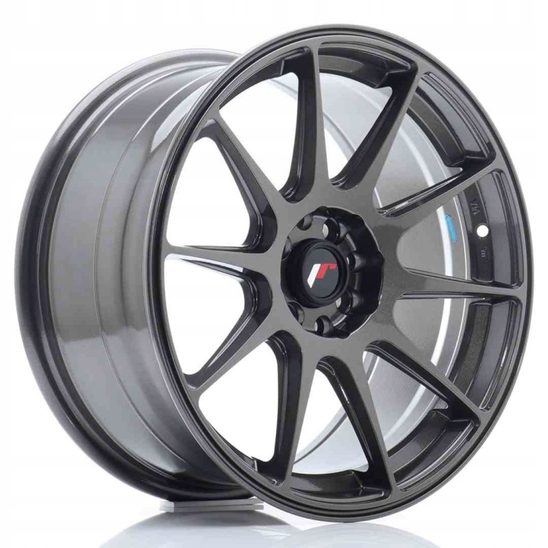 JR Wheels JR11 17x8 25 ET35 5x100 114 3 Hyper Gray