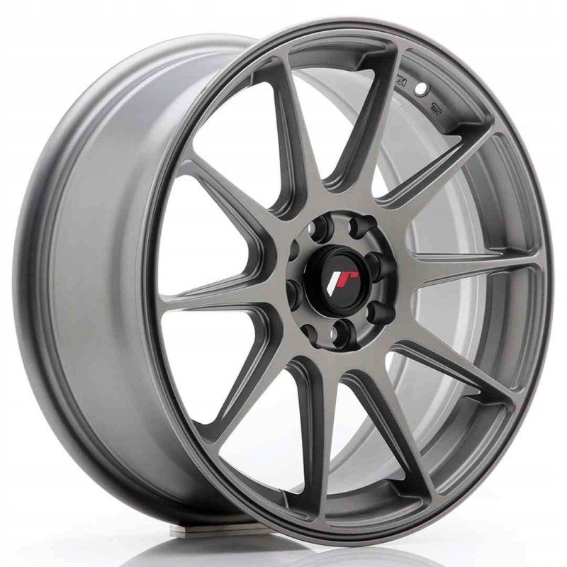 JR Wheels JR11 17x7 25 ET35 4x100 114 3 Matt Gun M