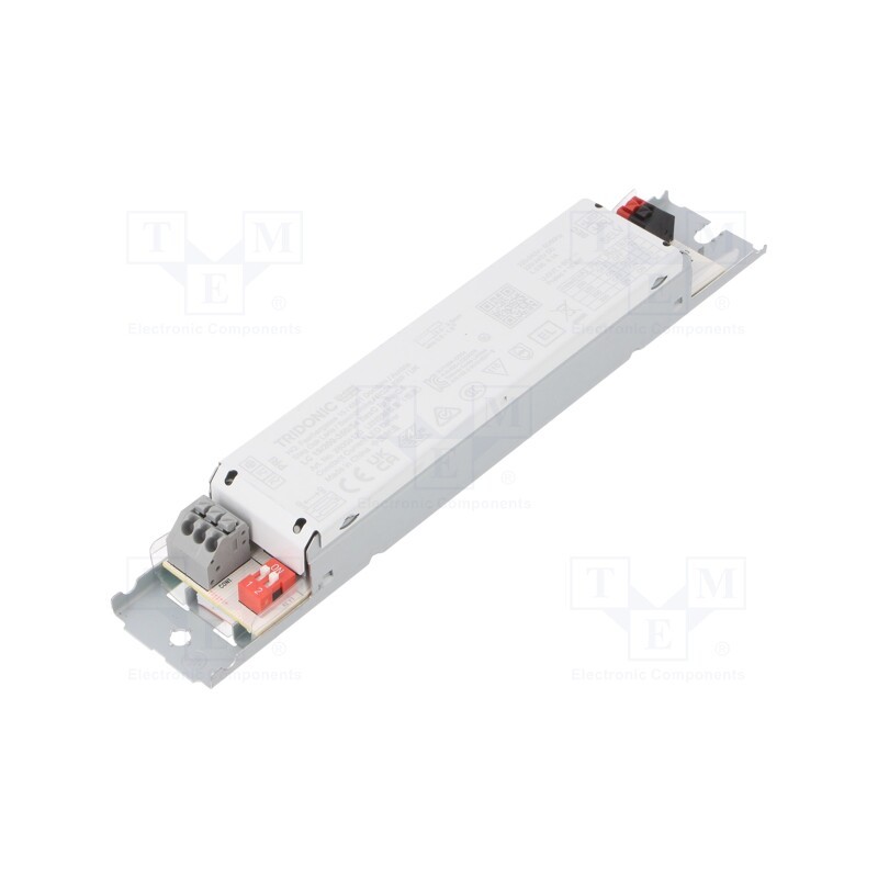 1 pcs x TRIDONIC - LC 19/200-350/54 FLEXC LP SNC4 - Power supply: switched-mode, LED, 19W, 20÷54VDC, 200÷350mA, IP20