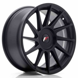 JR Wheels JR22 17x8 ET25 35 BLANK Matt Black