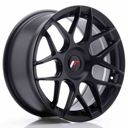 JR Wheels JR18 17x8 ET25 35 Blank Matt Black