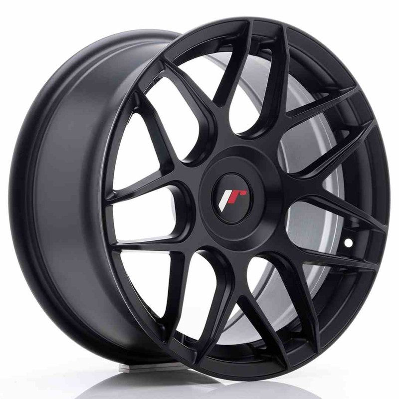 JR Wheels JR18 17x8 ET25 35 Blank Matt Black