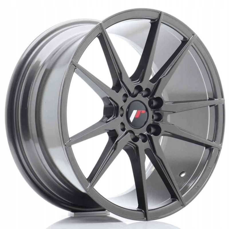 JR Wheels JR21 18x8 5 ET35 5x100 120 Hyper Gray