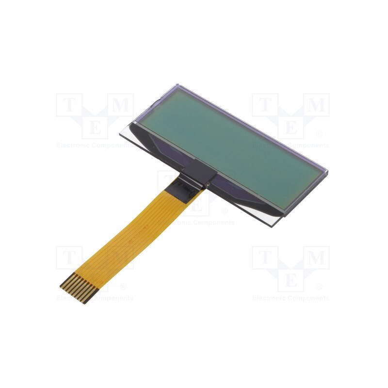 1 pcs x DISPLAY ELEKTRONIK - DEM 16207 SGH - Display: LCD, alphanumeric, STN Positive, 16x2, 54x26x2.85mm