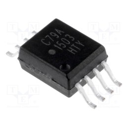1 pcs x BROADCOM (AVAGO) - ACPL-C79A-000E - Optocoupler, SMD, Ch: 2, OUT: isolation amplifier, 5kV, SO8, 15kV/μs