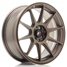 JR Wheels JR11 17x7 25 ET35 5x100 108 Matt Bronze