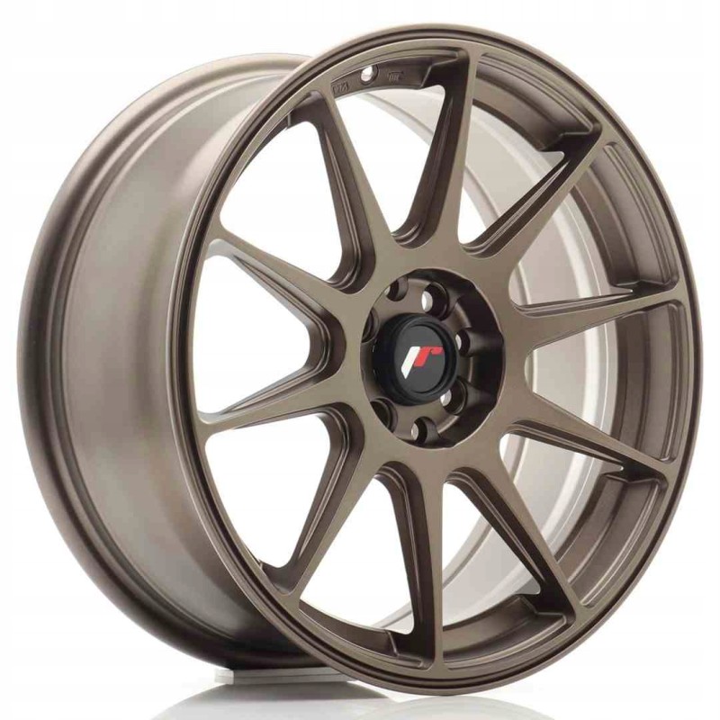 JR Wheels JR11 17x7 25 ET35 5x100 108 Matt Bronze