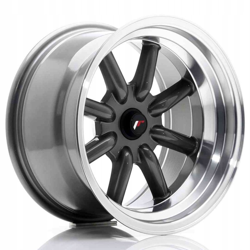 JR Wheels JR19 16x9 ET 25 15 BLANK Gun Metal