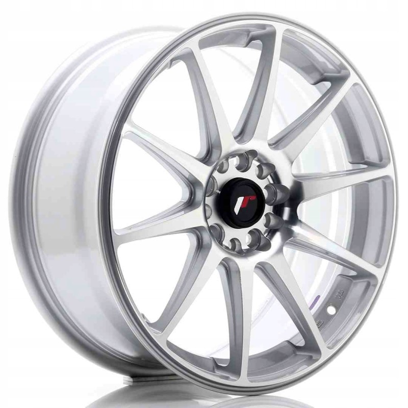 JR Wheels JR11 18x7 5 ET35 5x100 120 Silver Machin