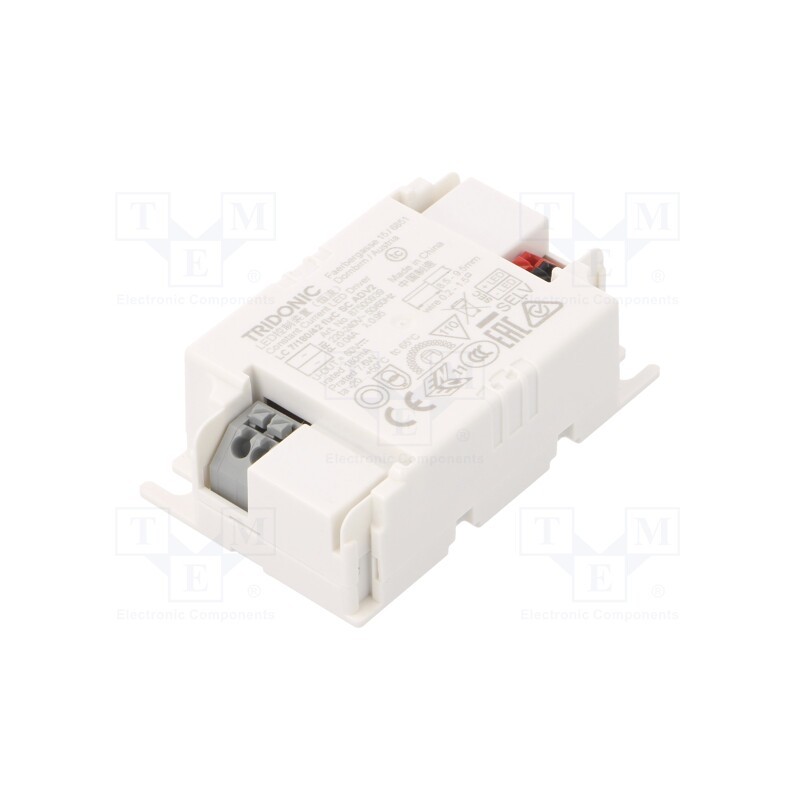 1 pcs x TRIDONIC - LC 7W 180MA FIXC SC ADV2 - Power supply: switched-mode, LED, 7W, 30÷42VDC, 180mA, 198÷264VAC