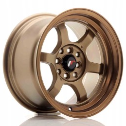 JR Wheels JR12 15x8 5 ET13 4x100 114 Dark Anodize