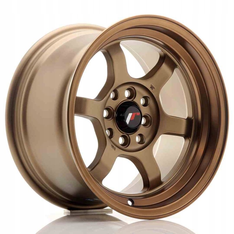 JR Wheels JR12 15x8 5 ET13 4x100 114 Dark Anodize