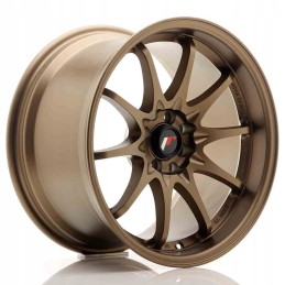 JR Wheels JR5 17x9 5 ET25 4x100 114 3 Dark Anodize