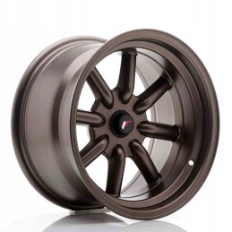 JR Wheels JR19 16x9 ET 25 15 BLANK Matt Bronze