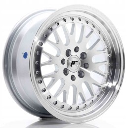 JR Wheels JR10 16x7 ET30 4x100 108 Silver Machined