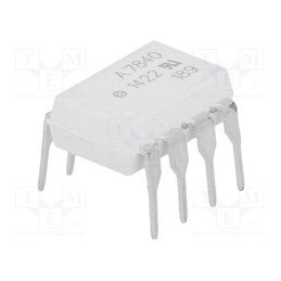 1 pcs x BROADCOM (AVAGO) - HCPL-7840-000E - Optocoupler, THT, Ch: 1, OUT: isolation amplifier, 3.75kV, DIP8