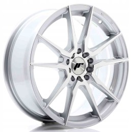 JR Wheels JR21 17x7 ET40 5x100 114 Silver Machined