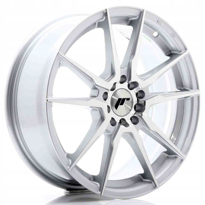 JR Wheels JR21 17x7 ET40 5x100 114 Silver Machined
